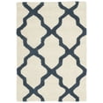 thumbnail image 1 of SAFAVIEH Cambridge Liam Geometric Wool Area Rug, Ivory/Navy, 3' x 5', 1 of 8
