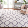 thumbnail image 1 of SAFAVIEH Cambridge Liam Geometric Wool Area Rug, Ivory/Silver, 12' x 18', 1 of 8