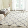 thumbnail image 1 of SAFAVIEH Cambridge Liam Geometric Wool Area Rug, Ivory/Silver, 6' x 9', 1 of 6