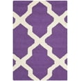 thumbnail image 1 of SAFAVIEH Cambridge Liam Geometric Wool Area Rug, Purple/Ivory, 2' x 3', 1 of 6