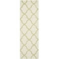thumbnail image 1 of SAFAVIEH Cambridge Liam Geometric Wool Runner Rug, Ivory/Light Green, 2'6" x 8', 1 of 6