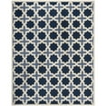 thumbnail image 1 of SAFAVIEH Cambridge Lincoln Geometric Wool Area Rug, Blue/Ivory, 11' x 15', 1 of 10
