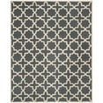 thumbnail image 1 of SAFAVIEH Cambridge Liz Geometric Wool Area Rug, Dark Grey/Ivory, 6' x 6' Square, 1 of 10