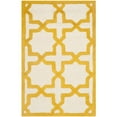 thumbnail image 1 of SAFAVIEH Cambridge Liz Geometric Wool Area Rug, Ivory/Gold, 2' x 3', 1 of 10