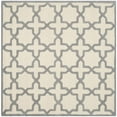 thumbnail image 1 of SAFAVIEH Cambridge Liz Geometric Wool Area Rug, Ivory/Silver, 6' x 6' Square, 1 of 10