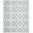 thumbnail image 1 of SAFAVIEH Cambridge Liz Geometric Wool Area Rug, Light Blue/Ivory, 12' x 18', 1 of 7