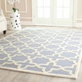 thumbnail image 1 of SAFAVIEH Cambridge Liz Geometric Wool Area Rug, Light Blue/Ivory, 8' x 10', 1 of 10