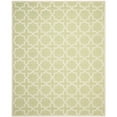 thumbnail image 1 of SAFAVIEH Cambridge Liz Geometric Wool Area Rug, Light Green/Ivory, 8' x 8' Round, 1 of 10