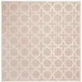 thumbnail image 1 of SAFAVIEH Cambridge Liz Geometric Wool Area Rug, Light Pink/Ivory, 8' x 8' Square, 1 of 10