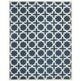 thumbnail image 1 of SAFAVIEH Cambridge Liz Geometric Wool Area Rug, Navy Blue/Ivory, 6' x 9', 1 of 10