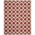 thumbnail image 1 of SAFAVIEH Cambridge Liz Geometric Wool Area Rug, Rust/Ivory, 5' x 8', 1 of 10