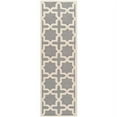 thumbnail image 1 of SAFAVIEH Cambridge Liz Geometric Wool Runner Rug, Silver/Ivory, 2'6" x 10', 1 of 10