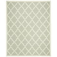 thumbnail image 1 of SAFAVIEH Cambridge Merletta Geometric Wool Area Rug, Light Gray/Ivory, 4' x 6', 1 of 5