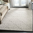 thumbnail image 1 of SAFAVIEH Cambridge Mirko Geometric Wool Area Rug, Ivory/Gray, 8' x 10', 1 of 8