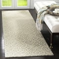 thumbnail image 1 of SAFAVIEH Cambridge Mirko Geometric Wool Runner Rug, Light Gray/Ivory, 2'6" x 8', 1 of 9