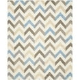 thumbnail image 1 of SAFAVIEH Cambridge Percival Geometric Wool Area Rug, Ivory/Gray, 4' x 6', 1 of 6