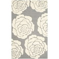thumbnail image 1 of SAFAVIEH Cambridge Permelia Geometric Wool Area Rug, Dark Gray/Ivory, 5' x 8', 1 of 7