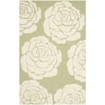 thumbnail image 1 of SAFAVIEH Cambridge Permelia Geometric Wool Area Rug, Lime/Ivory, 5' x 8', 1 of 6