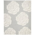 thumbnail image 1 of SAFAVIEH Cambridge Permelia Geometric Wool Area Rug, Gray/Ivory, 8' x 10', 1 of 7
