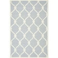 thumbnail image 1 of SAFAVIEH Cambridge Raleigh Geometric Wool Area Rug, Blue/Ivory, 3' x 5', 1 of 7