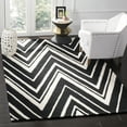 thumbnail image 1 of SAFAVIEH Cambridge Sam Geometric Wool Area Rug, Black/Ivory, 3' x 5', 1 of 8