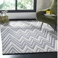 thumbnail image 1 of SAFAVIEH Cambridge Sam Geometric Wool Area Rug, Dark Gray/Ivory, 3' x 5', 1 of 6