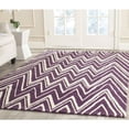 thumbnail image 1 of SAFAVIEH Cambridge Sam Geometric Wool Area Rug, Purple/Ivory, 8' x 10', 1 of 6