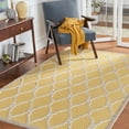 thumbnail image 1 of SAFAVIEH Cambridge Selwyn Geometric Wool Area Rug, Gold/Ivory, 3' x 5', 1 of 11