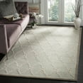 thumbnail image 1 of SAFAVIEH Cambridge Selwyn Geometric Wool Area Rug, Light Gray/Ivory, 10' x 14', 1 of 8