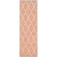 thumbnail image 1 of SAFAVIEH Cambridge Selwyn Geometric Wool Runner Rug, Coral/Ivory, 2'6" x 12', 1 of 6