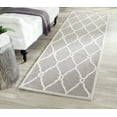 thumbnail image 1 of SAFAVIEH Cambridge Selwyn Geometric Wool Runner Rug, Dark Gray/Ivory, 2'6" x 6', 1 of 7