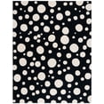 thumbnail image 1 of SAFAVIEH Cambridge Talisha Dot-Print Area Rug, Black/Ivory, 8' x 10', 1 of 8