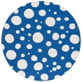 thumbnail image 1 of SAFAVIEH Cambridge Talisha Dot-Print Area Rug, Blue/Ivory, 6' x 6' Round, 1 of 7