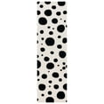 thumbnail image 1 of SAFAVIEH Cambridge Talisha Dot-Print Runner Rug, Ivory/Black, 2'3" x 8', 1 of 7