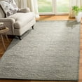 thumbnail image 1 of SAFAVIEH Cambridge Wade Geometric Wool Area Rug, Dusty Blue/Cement, 8' x 8' Square, 1 of 11
