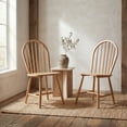 thumbnail image 1 of SAFAVIEH Camden Spindle Back Dining Chair, Natural, Set of 2, 1 of 20