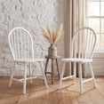 thumbnail image 1 of SAFAVIEH Camden Spindle Back Dining Chair, White, Set of 2, 1 of 21