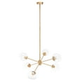 thumbnail image 1 of SAFAVIEH Cantori 6-Light Glam Gold Steel Chandelier, 1 of 6