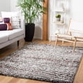 thumbnail image 1 of SAFAVIEH Canyon Casey Distressed Shag Area Rug, Gray/Ivory, 8' x 10', 1 of 11