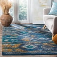 thumbnail image 1 of SAFAVIEH Canyon Iola Southwestern Area Rug, Blue/Gold/Multi, 5' x 8', 1 of 8