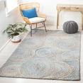 thumbnail image 1 of SAFAVIEH Cape Cod Aindreas Geometric Area Rug, Natural/Blue, 5' x 8', 1 of 11