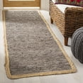 thumbnail image 1 of SAFAVIEH Cape Cod Ainsley Texture/Embroidery Runner Rug, Light Gray/Natural, 2'3" x 8', 1 of 10