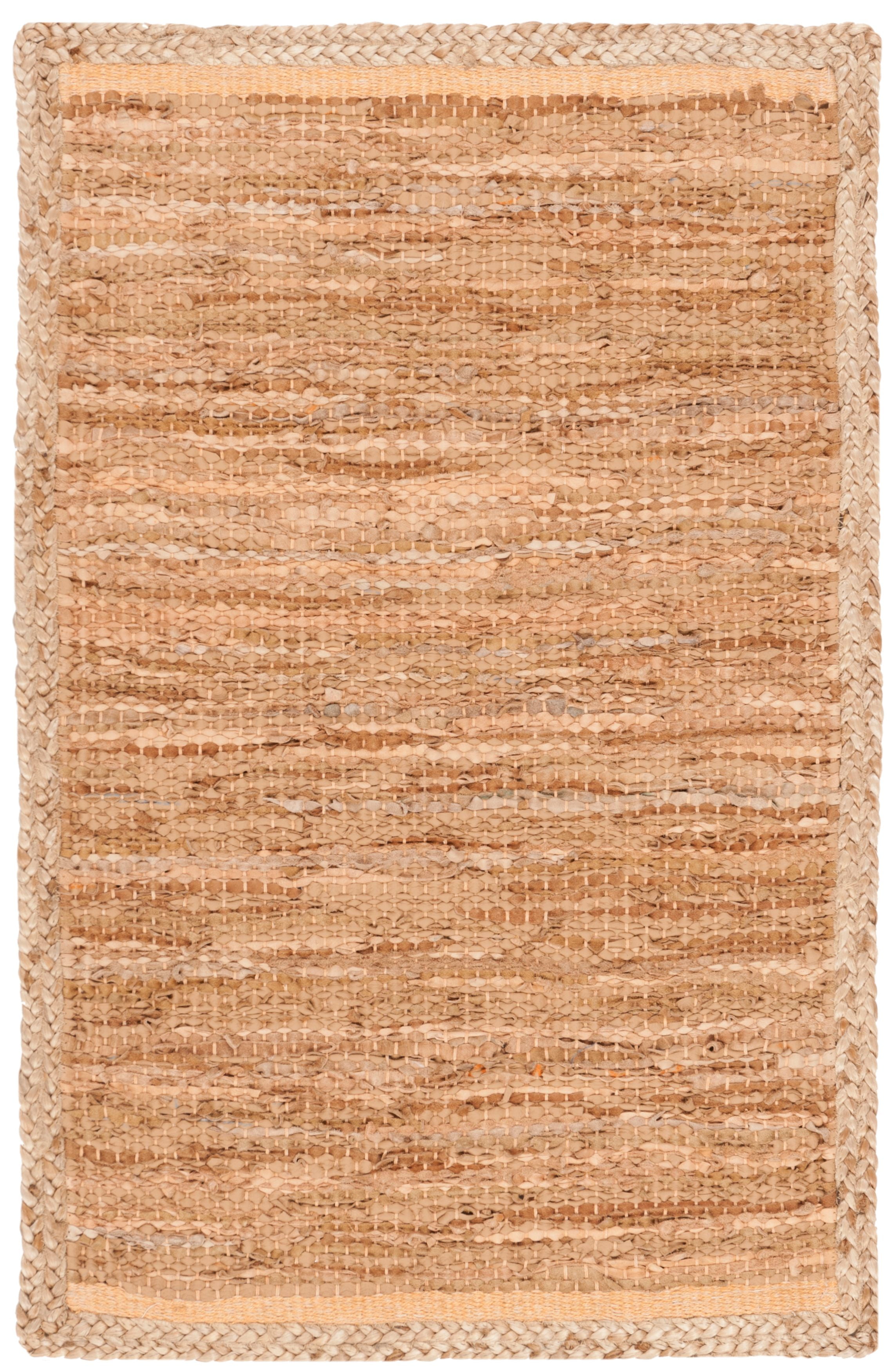 Cape Cod 3' x 5' Camel Natural Hand-Knotted Wool Rug