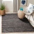 thumbnail image 1 of SAFAVIEH Cape Cod Ainsley Texture/Embroidery Area Rug, Chocolate/Natural, 6' x 9', 1 of 10