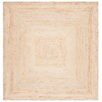 SAFAVIEH Cape Cod Aldous Geometric Area Rug, Natural, 11' x 11' Square