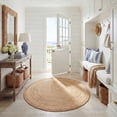 thumbnail image 1 of Safavieh Cape Cod Aldous Geometric Area Rug, Natural, 3' x 3' Round, 1 of 11