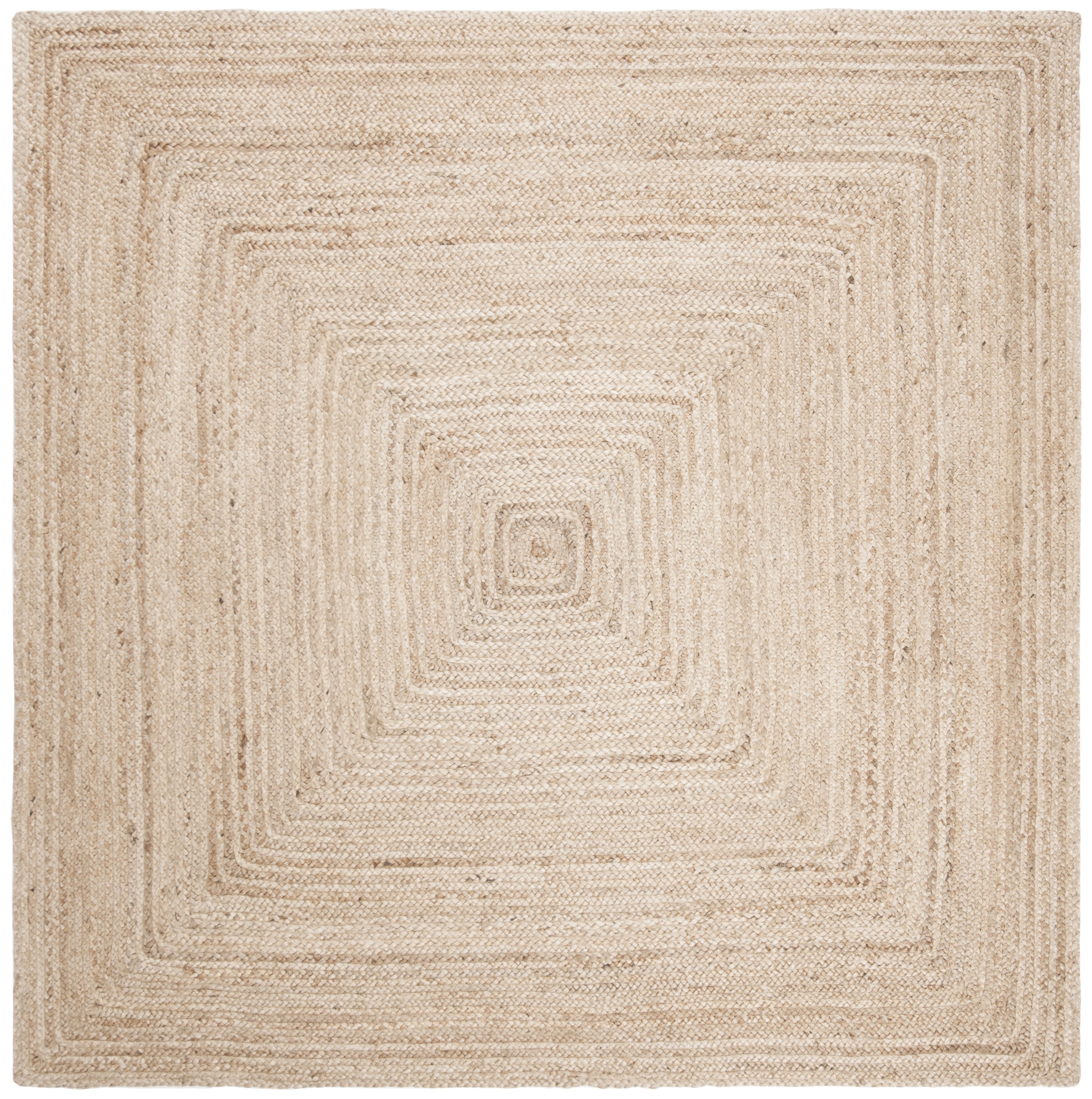 Cape Cod 6' x 6' Natural Jute Square Area Rug