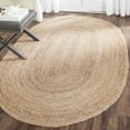 thumbnail image 1 of SAFAVIEH Cape Cod Aldous Geometric Area Rug, Natural, 9' x 12' Oval, 1 of 10
