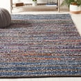 thumbnail image 1 of SAFAVIEH Cape Cod Alyssa Geometric Area Rug, Natural/Blue, 8' x 10', 1 of 11