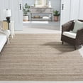 thumbnail image 1 of SAFAVIEH Cape Cod Antonio Striped Area Rug, Ivory/Natural, 6' x 6' Square, 1 of 6